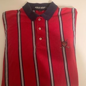 Vintage Polo Golf Ralph Lauren vertical striped